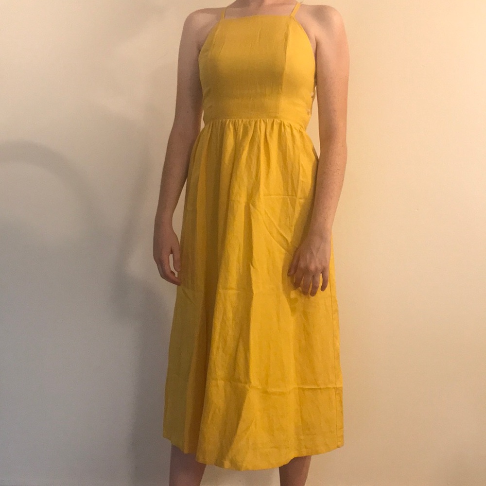 Abercrombie & Fitch Yellow Dress